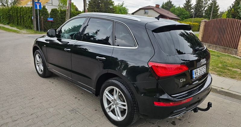 Audi Q5 cena 82900 przebieg: 218000, rok produkcji 2015 z Puszczykowo małe 742